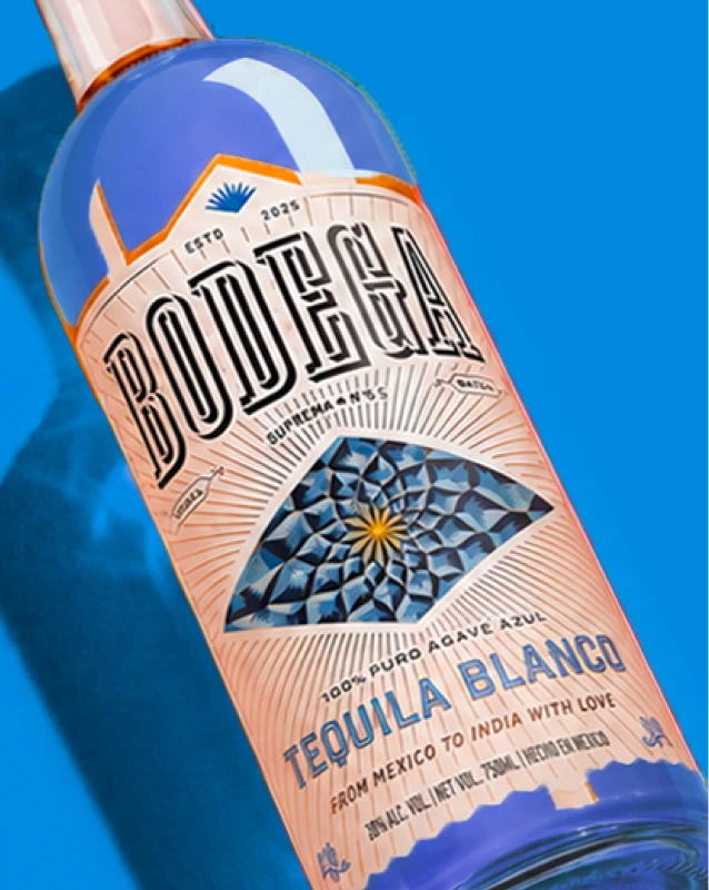 Bodega Tequila Blanco bottle